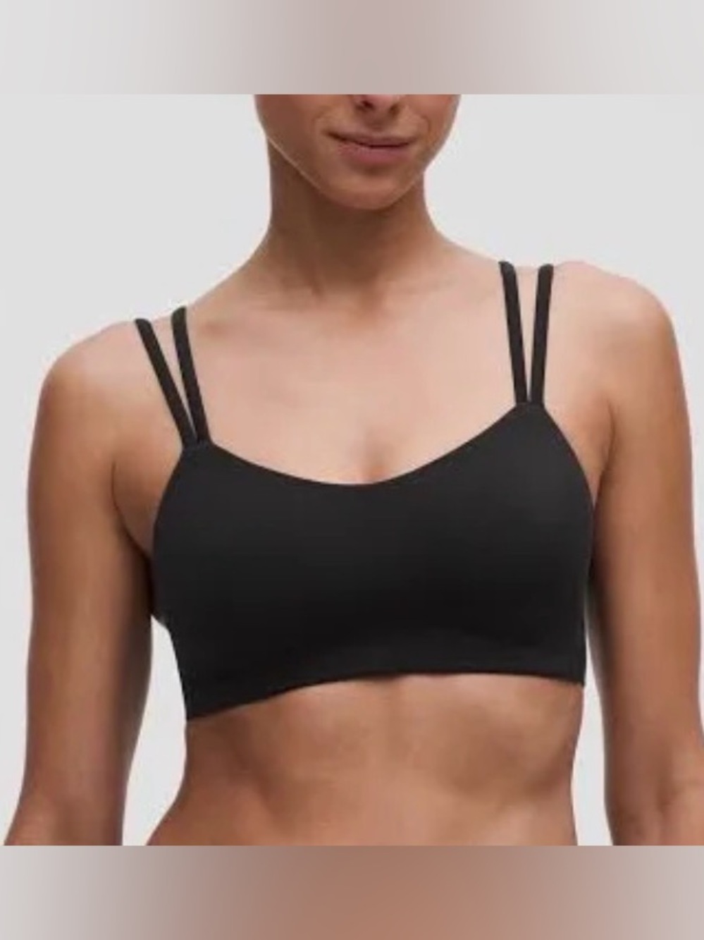 Size 12- Lululemon like a cloud bra/ black